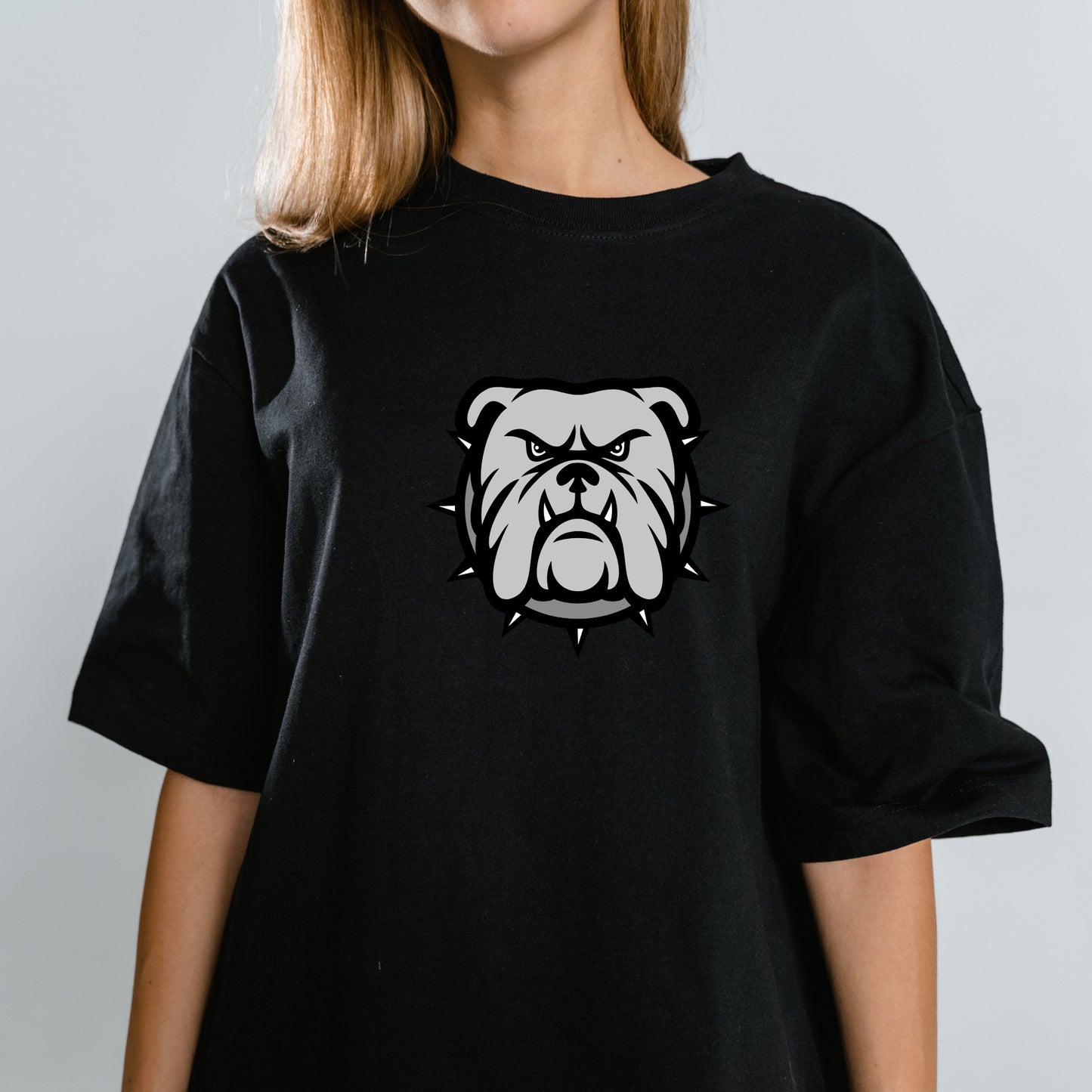 Bold bulldog head design for DIY cutting projects