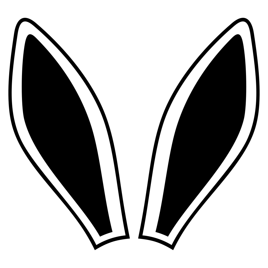 Creative bunny ears design for cutting machines