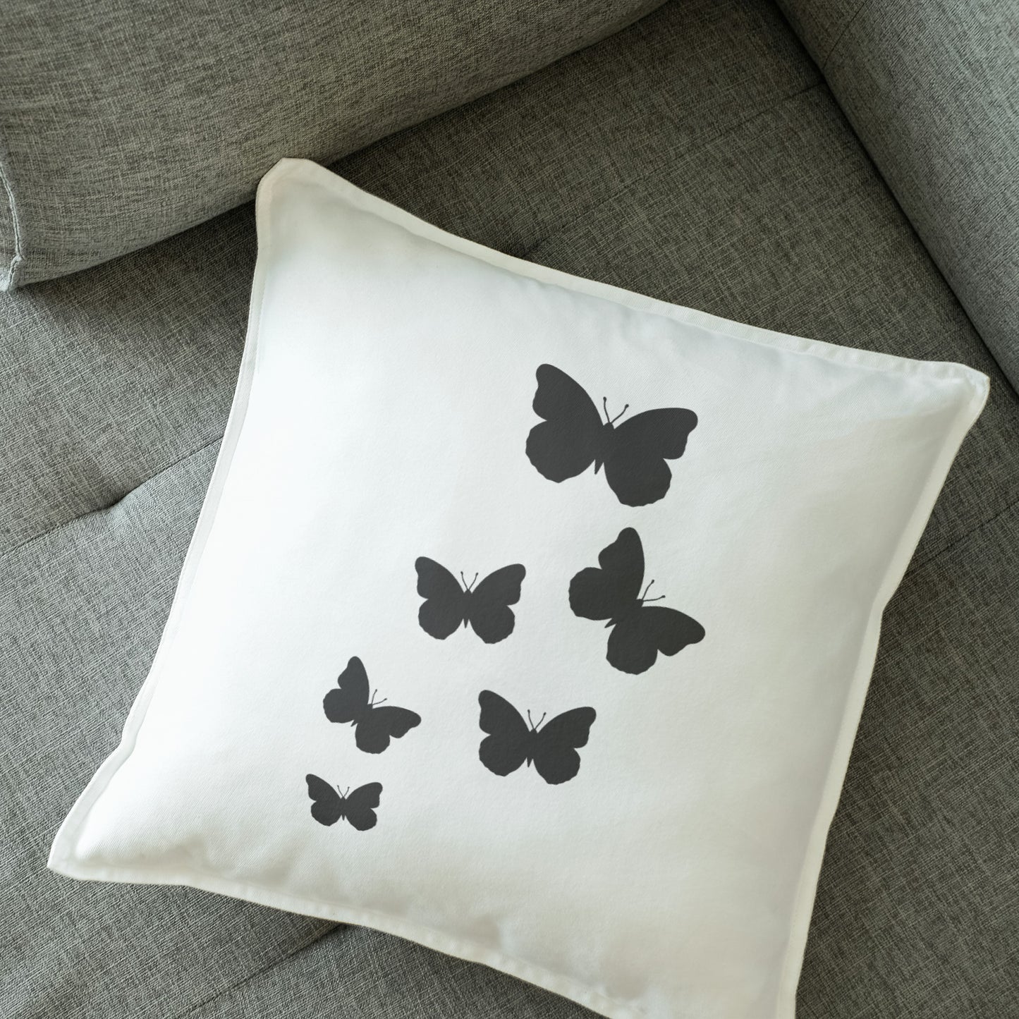 Elegant black butterfly silhouettes for creative designs