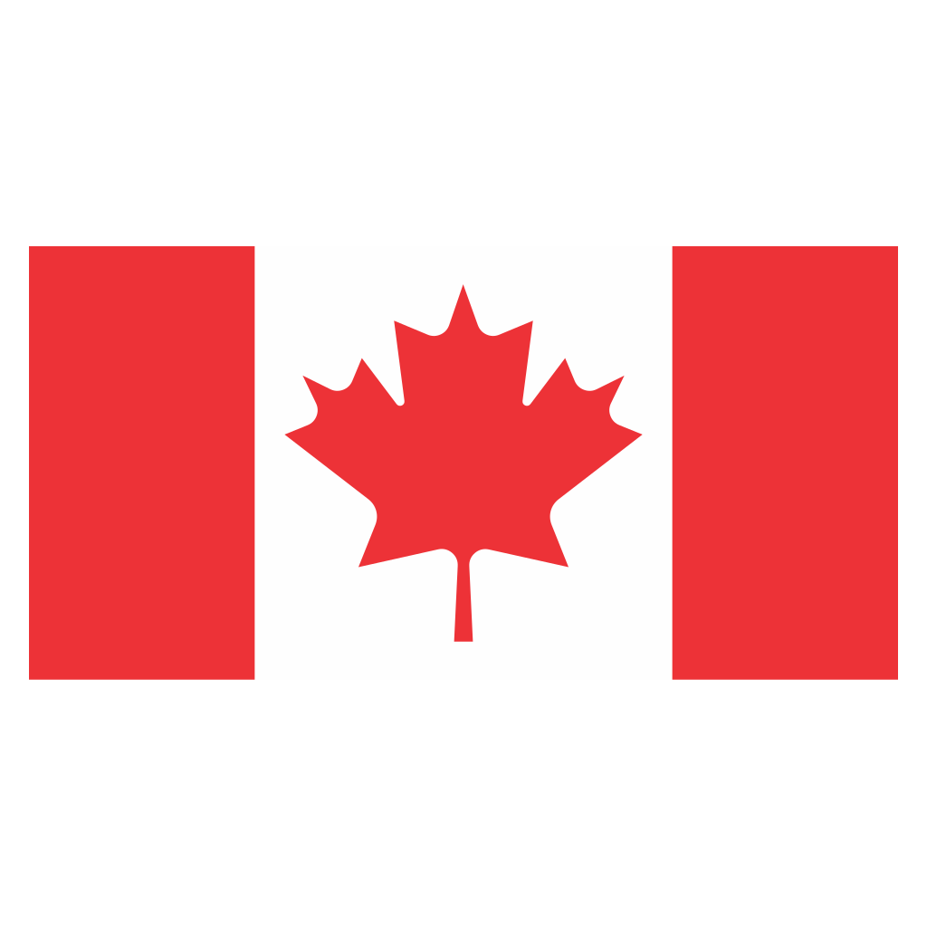 Crafting with Canadian pride featuring a vibrant flag design