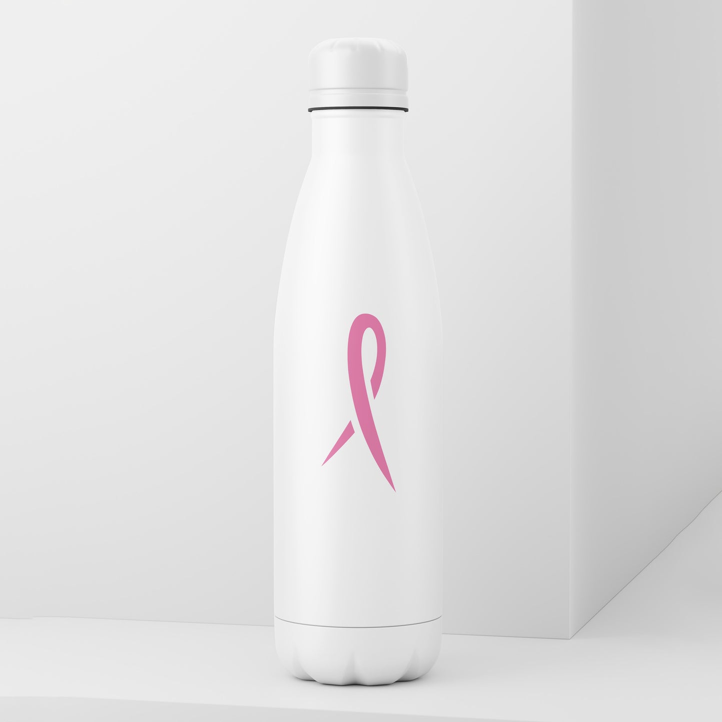 Creative cancer ribbon design for cutting machines