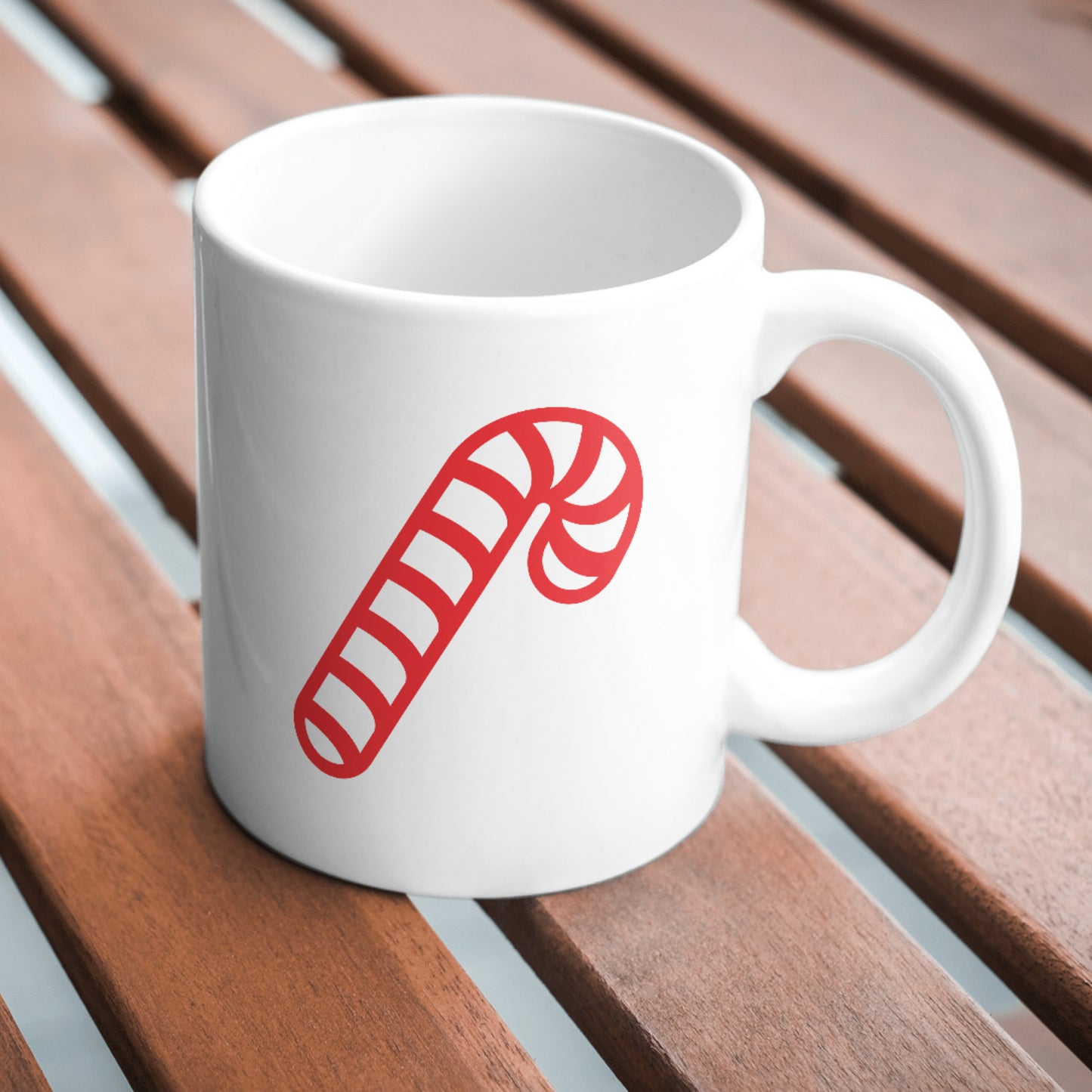 Creative vector design of a festive candy cane for crafting