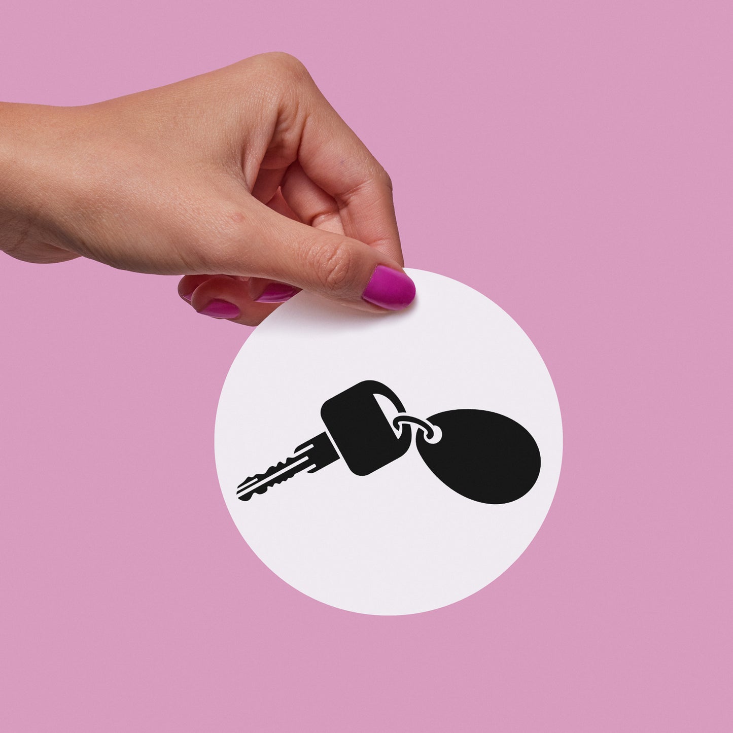 Chic SVG car keys design for cutting machine fans