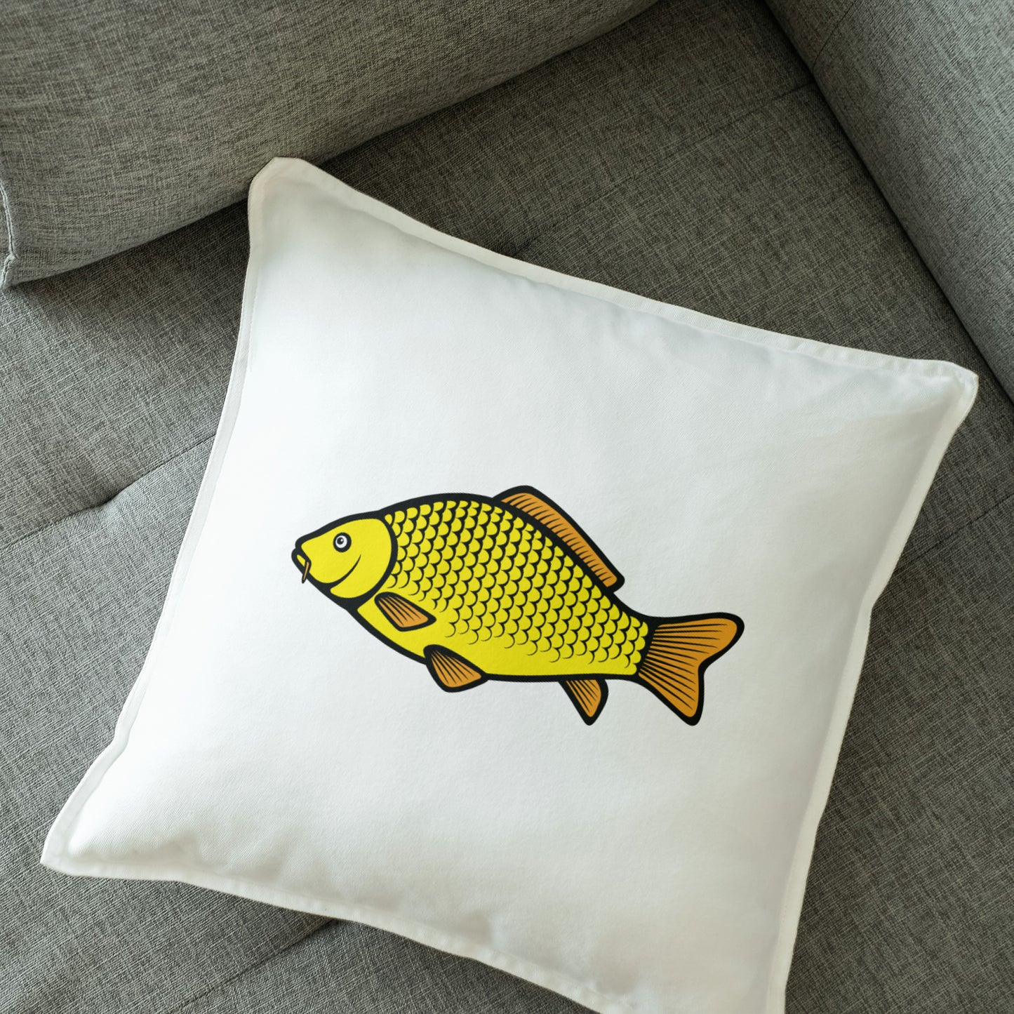 Elegant carp design for craft projects and decor