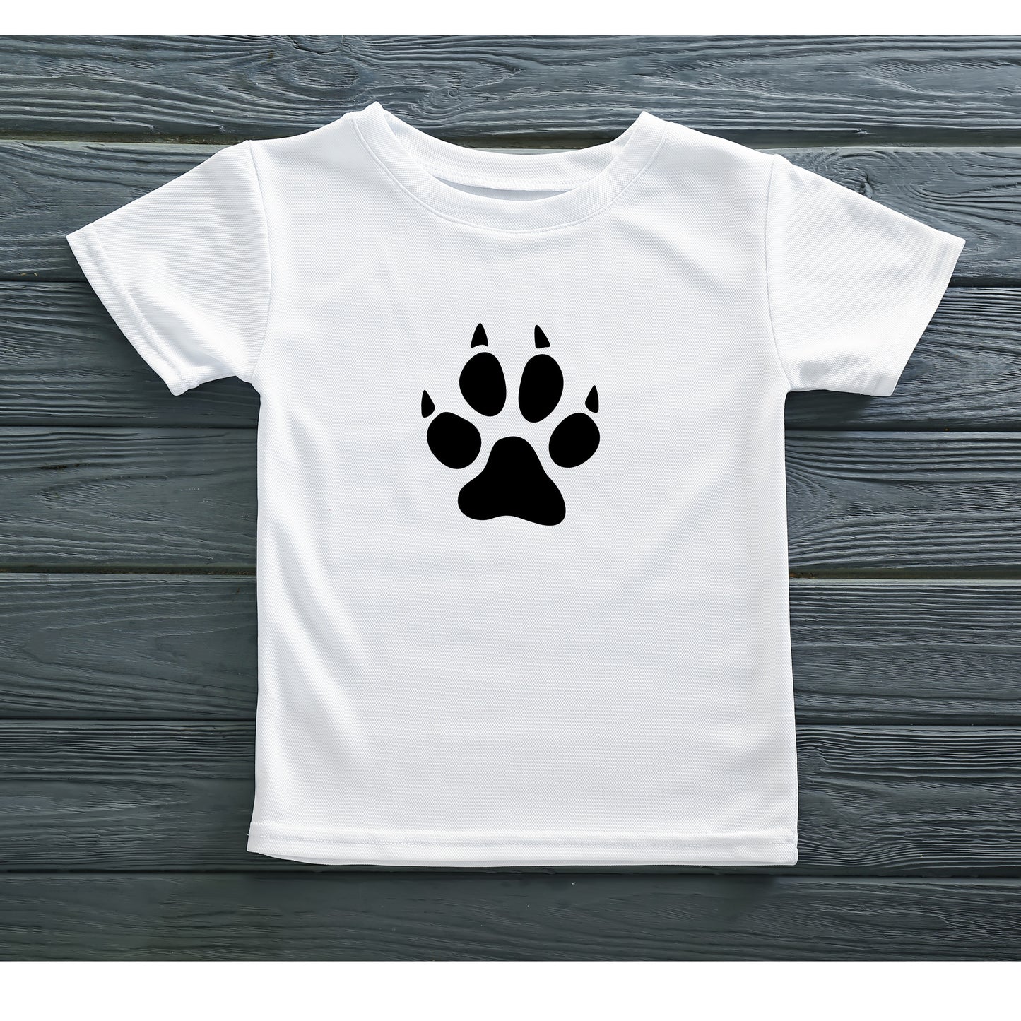 Creative cat paw print design for cutting machines