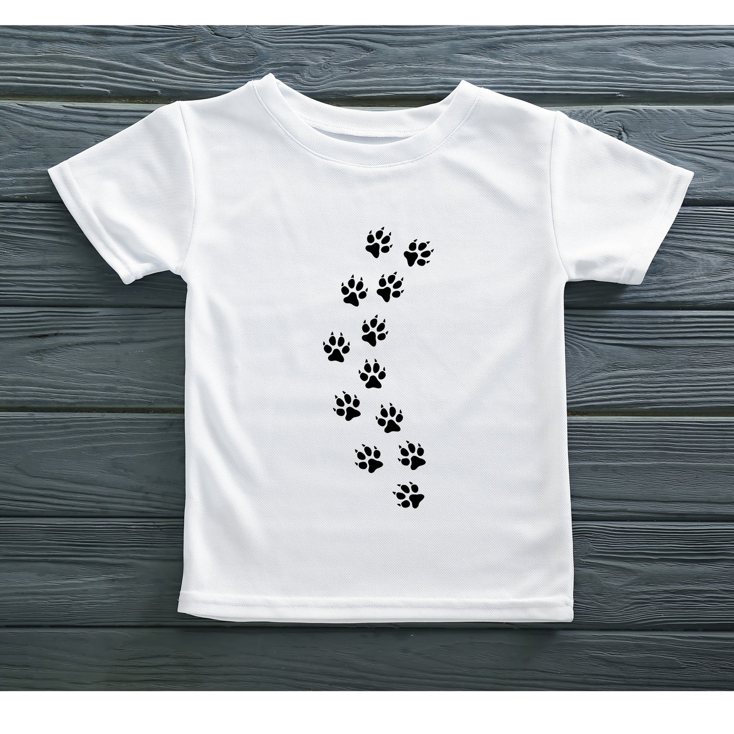 Creative cat paw print track for cutting machines