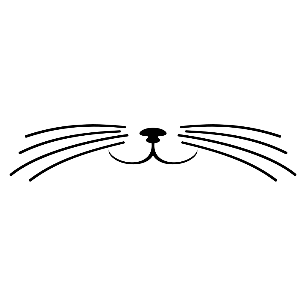 Creative cat whiskers design for cutting machines