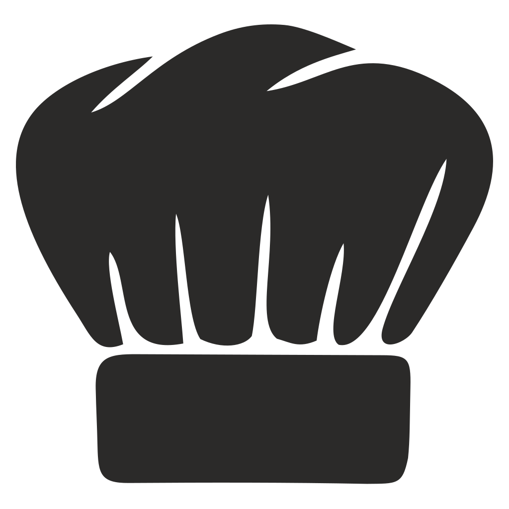 Creative chef hat design for cutting machine projects