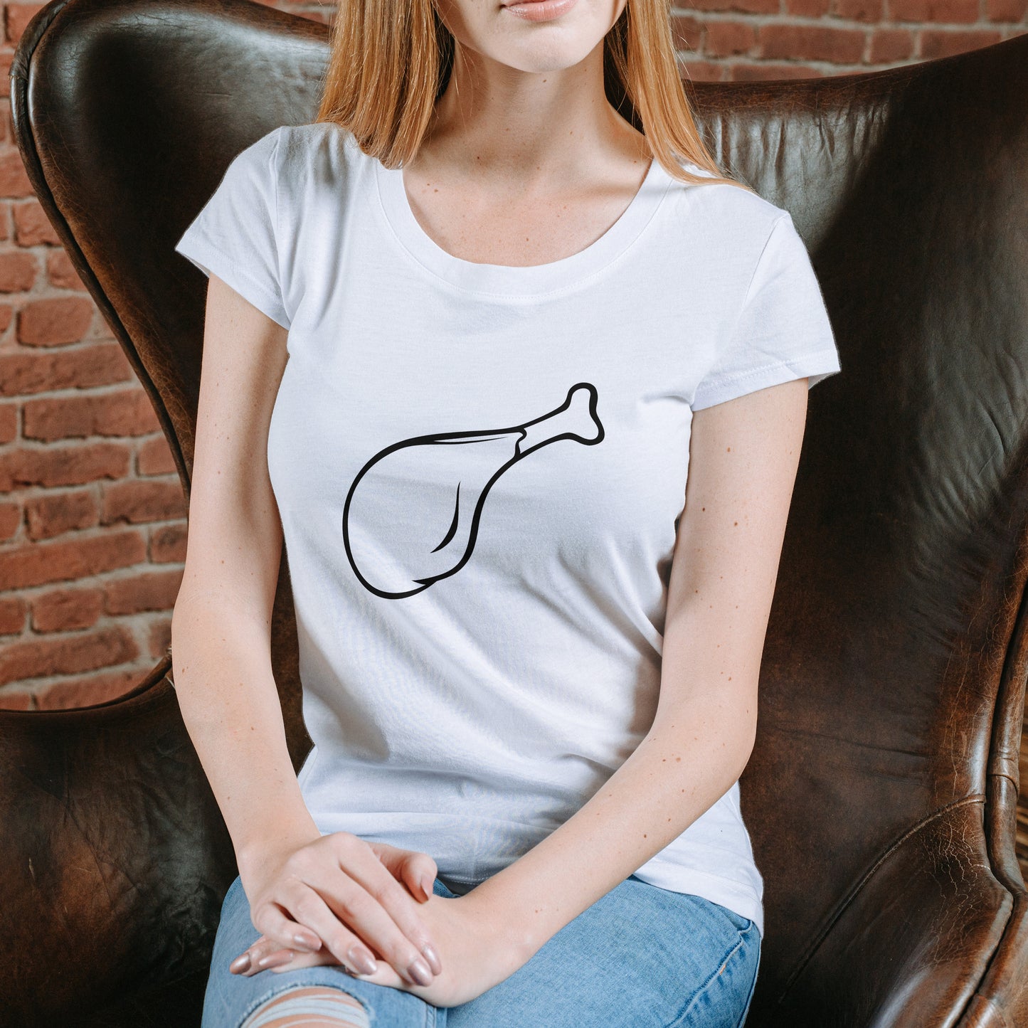 Delicious and versatile chicken leg design for crafting projects