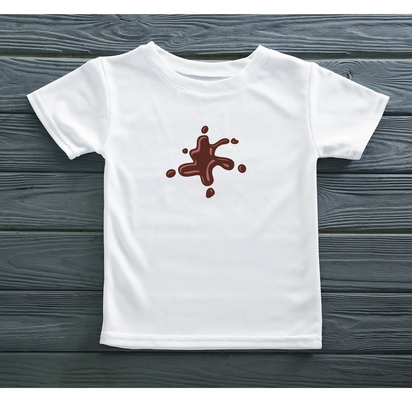 Delicious chocolate spot design for cutting machines