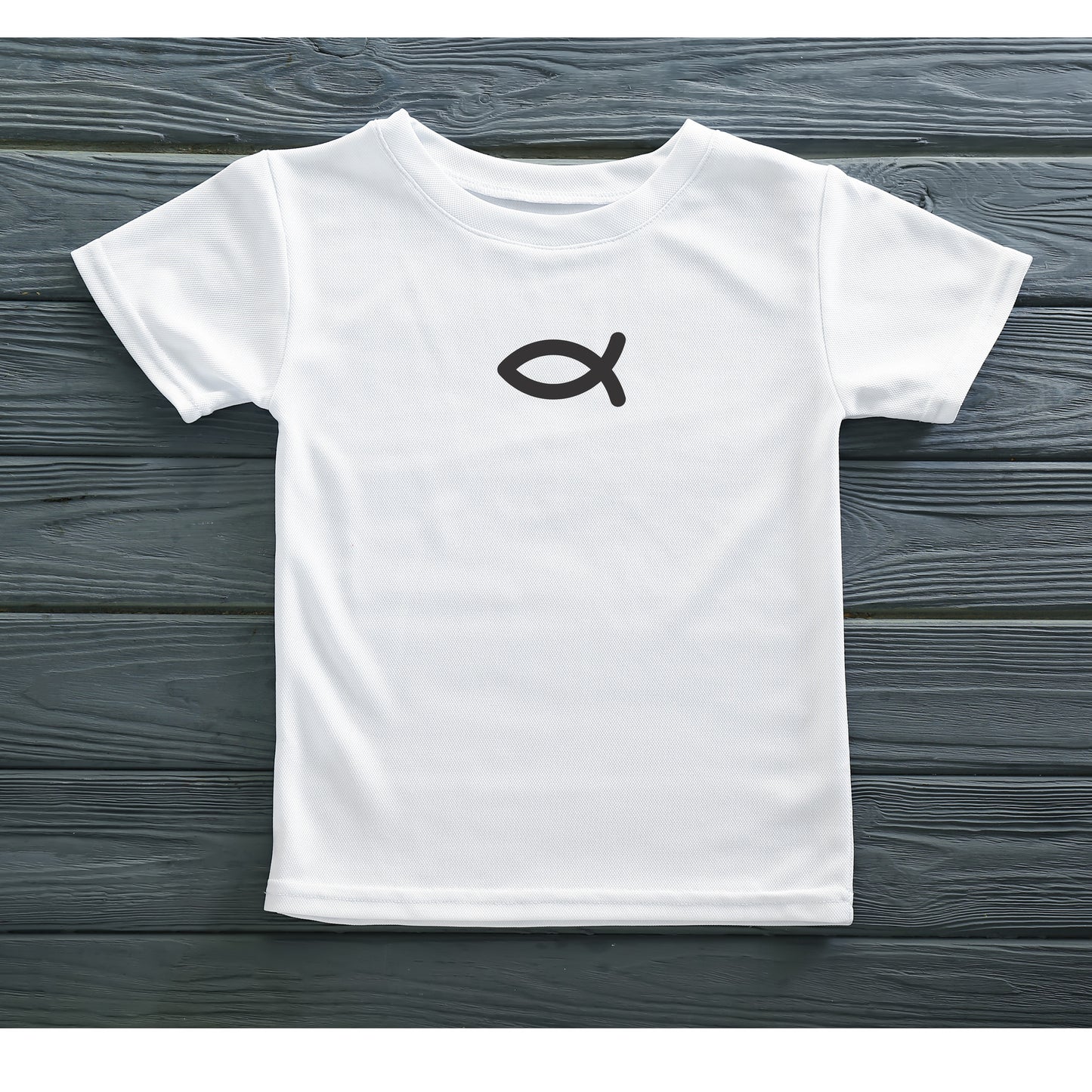 Elegant Christian fish design suited for cutting machines