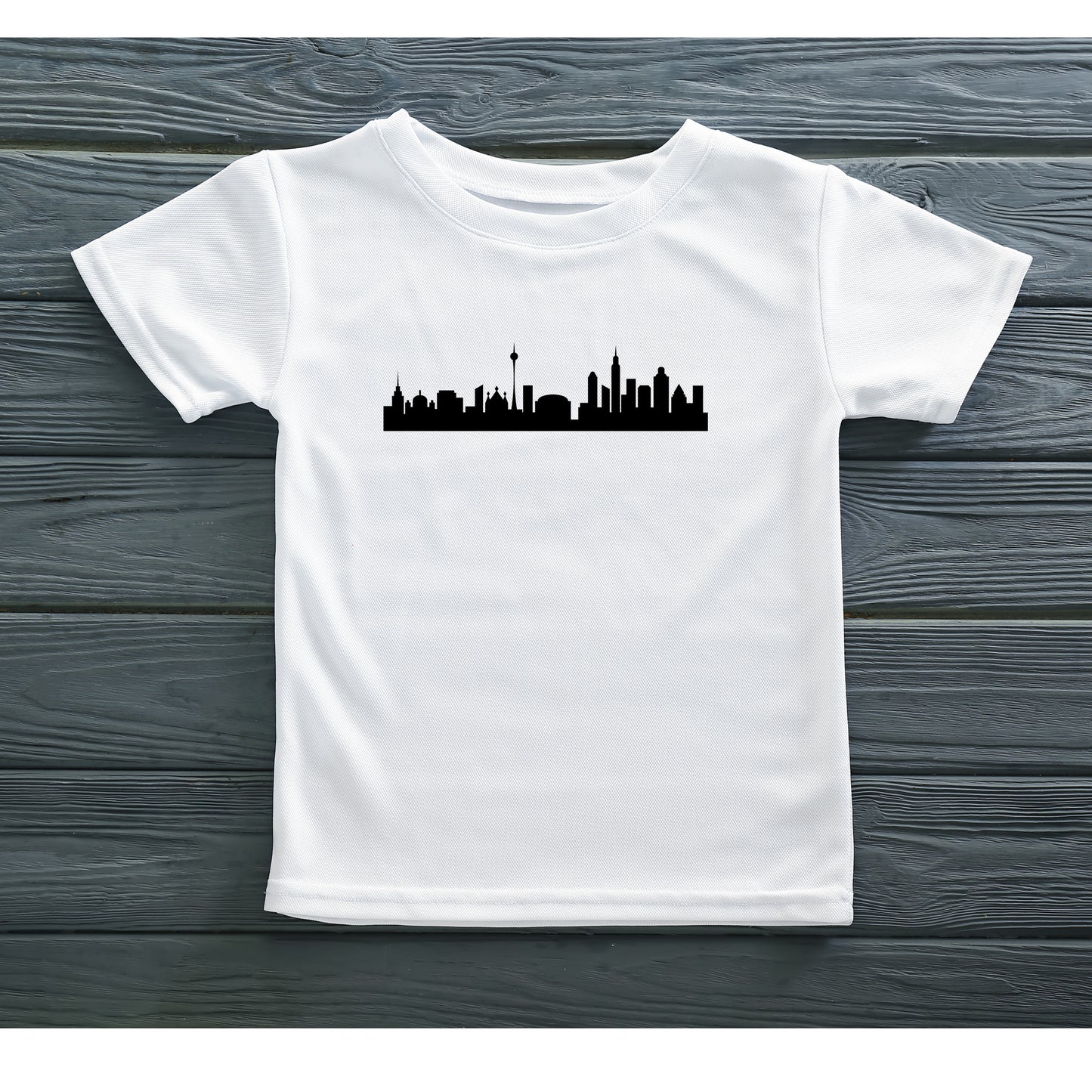 Stunning vector skyline design for cutting machines