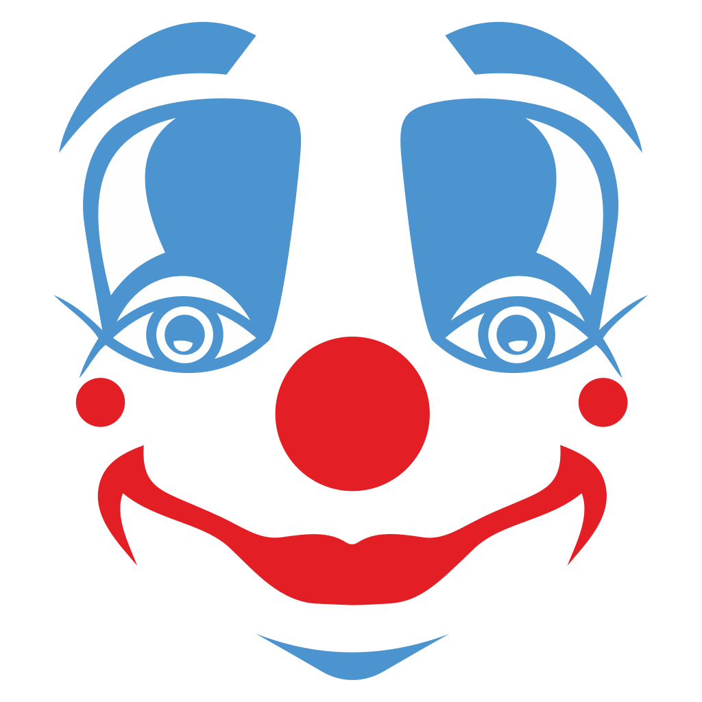 Creative clown design for fun crafting projects