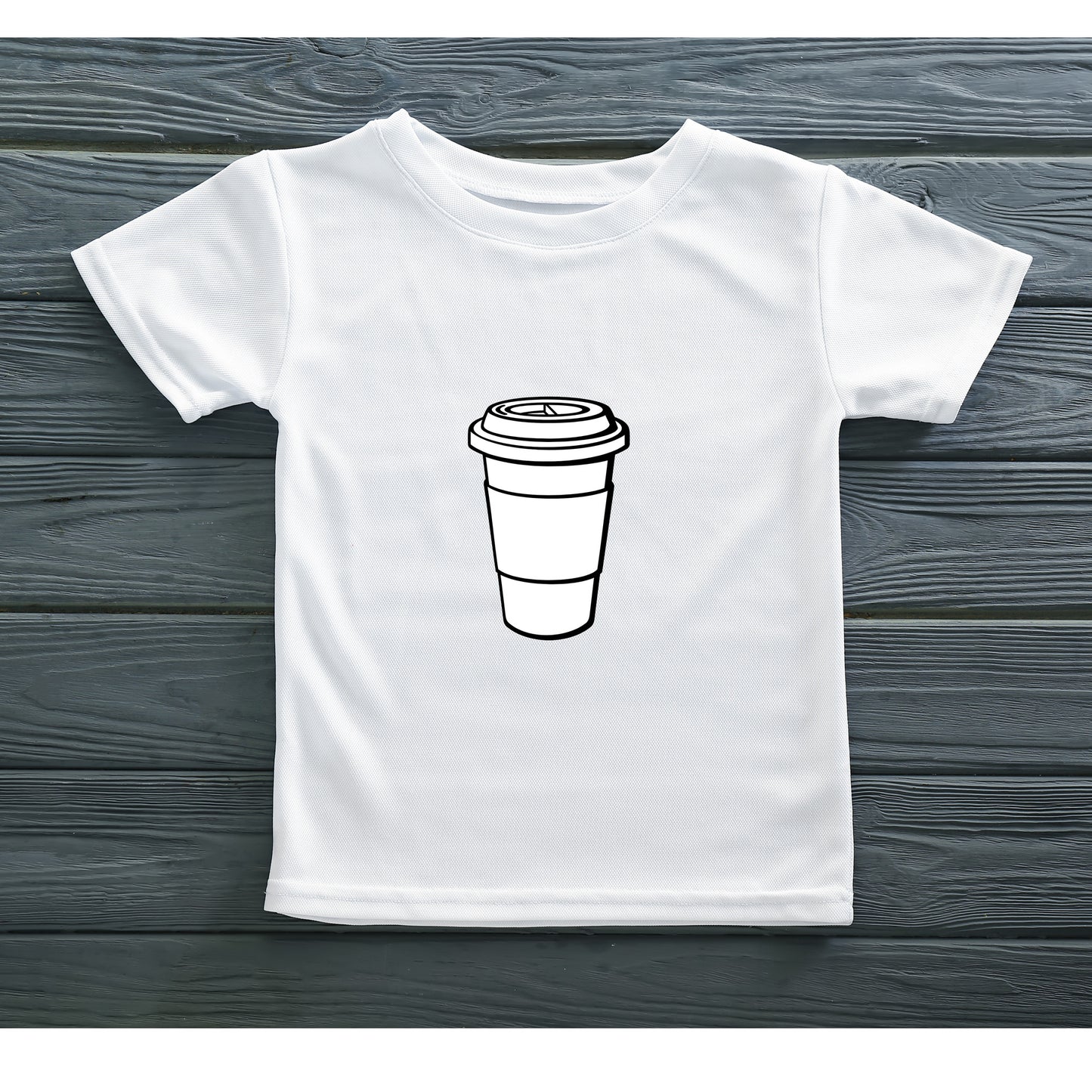 Coffee cup design for creative cutting projects
