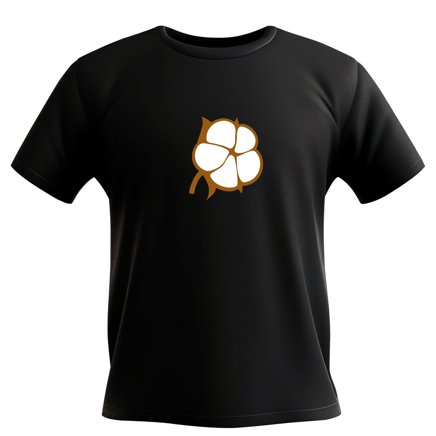 Elegant cotton plant vector design for cutting machines