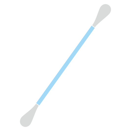 Creative vector svg design of cotton swab for cutting machines