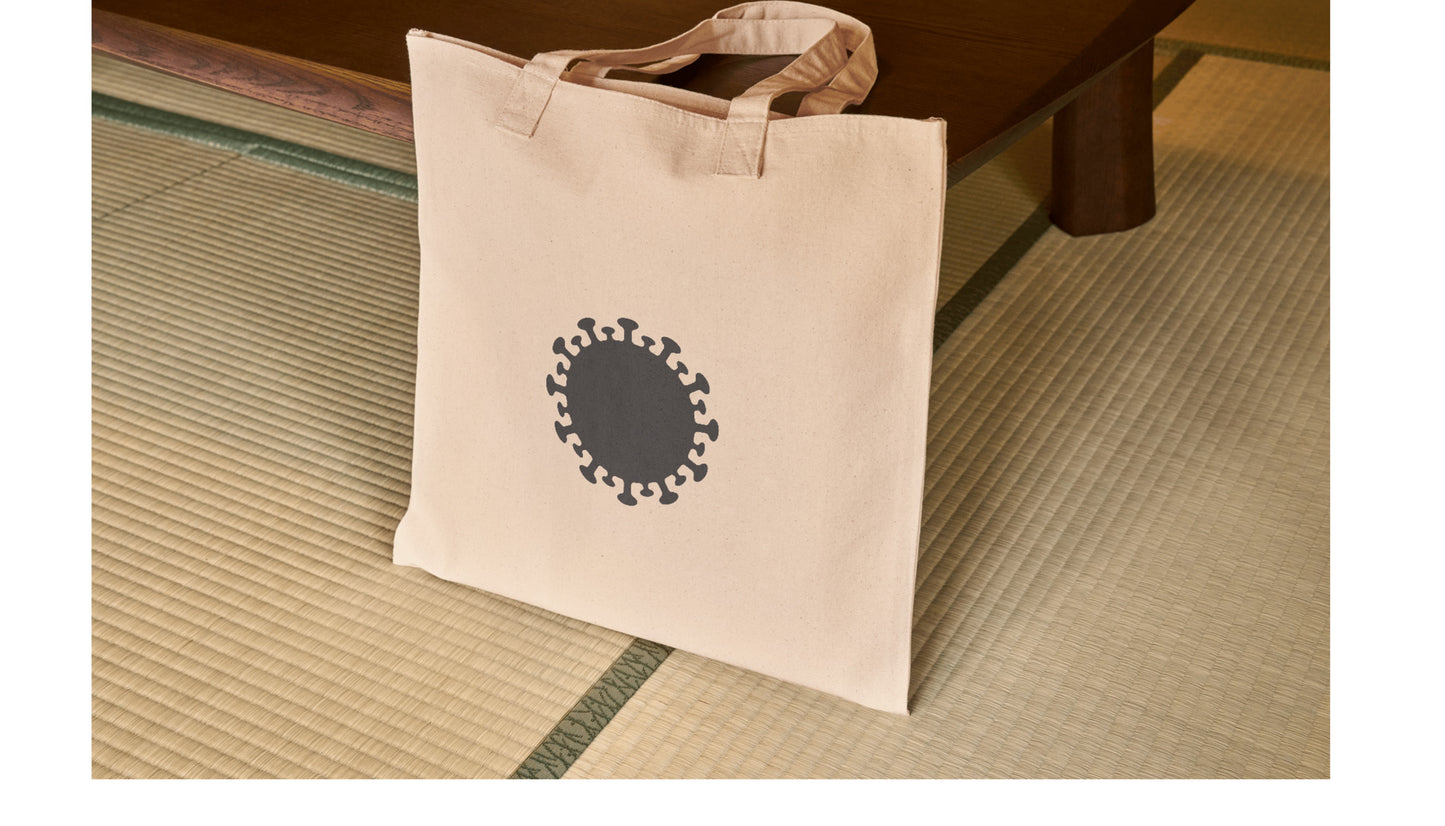 Creative vector design of a Covid virus for cutting machines