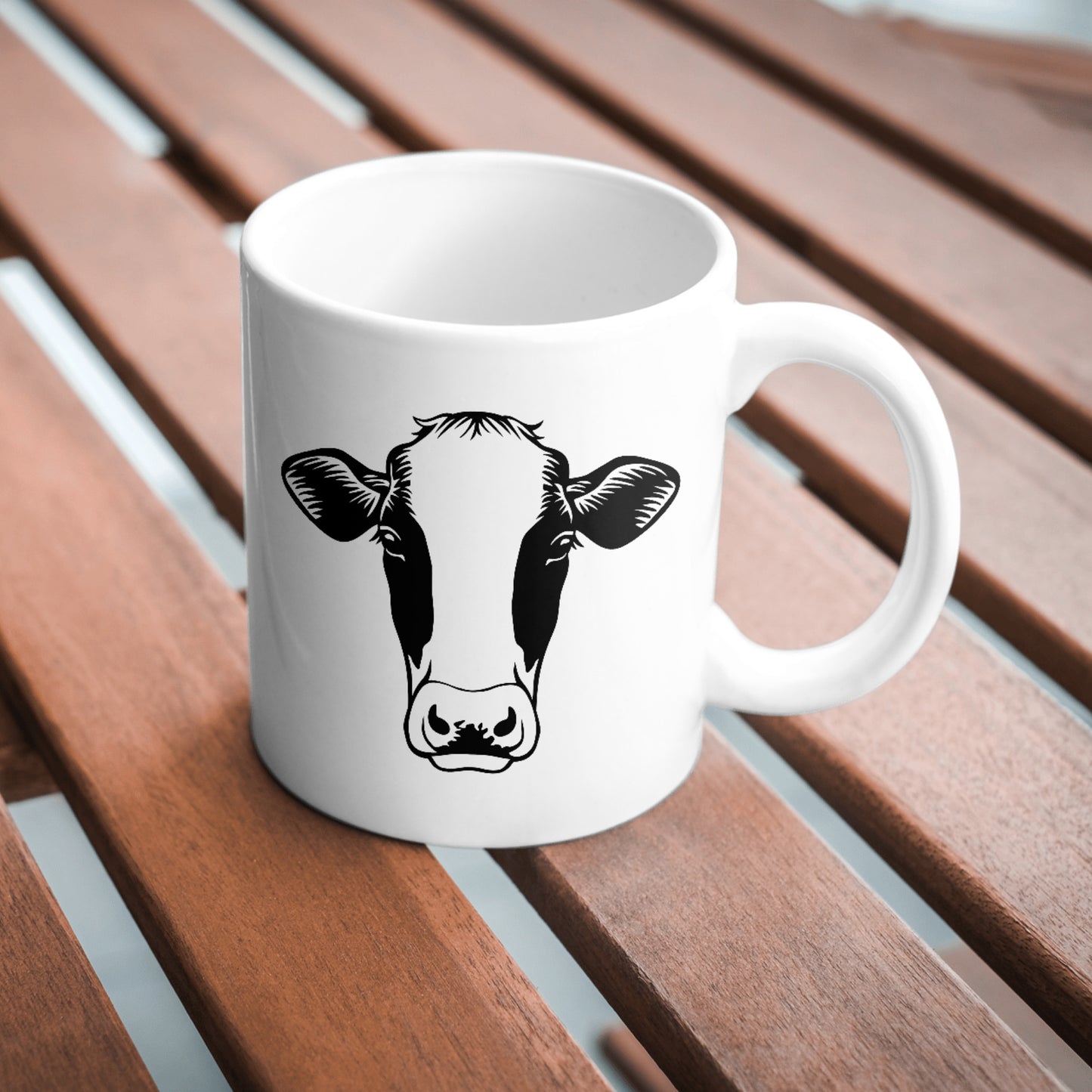 Charming cow face vector design for creative crafting projects