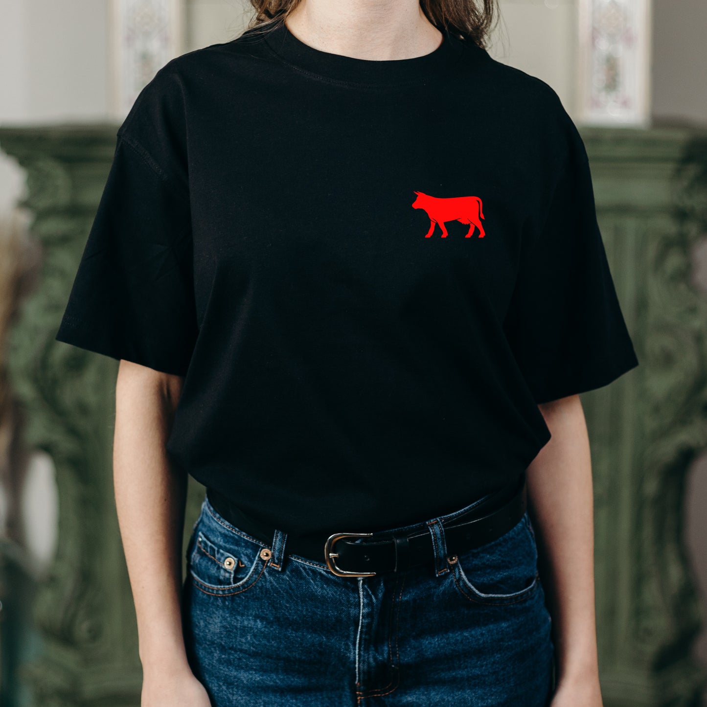 Creative cow vector design for cutting machine projects
