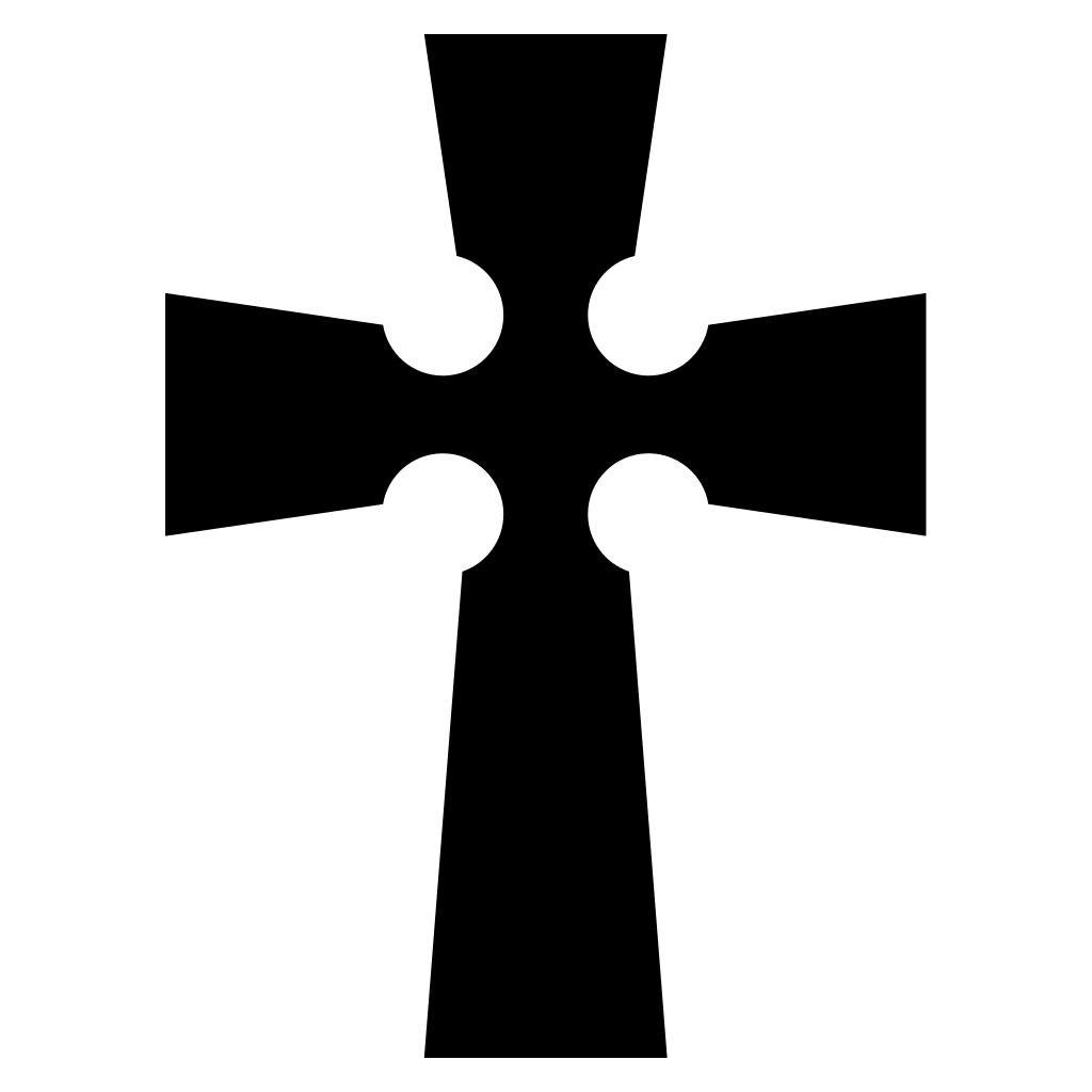 Unique black cross design perfect for cutting machines