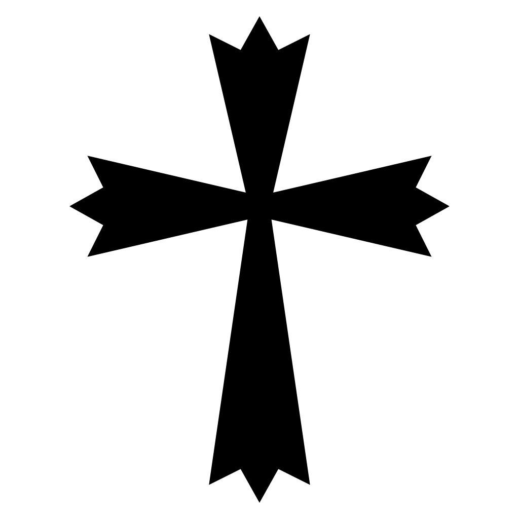 Unique geometric cross design for crafting projects
