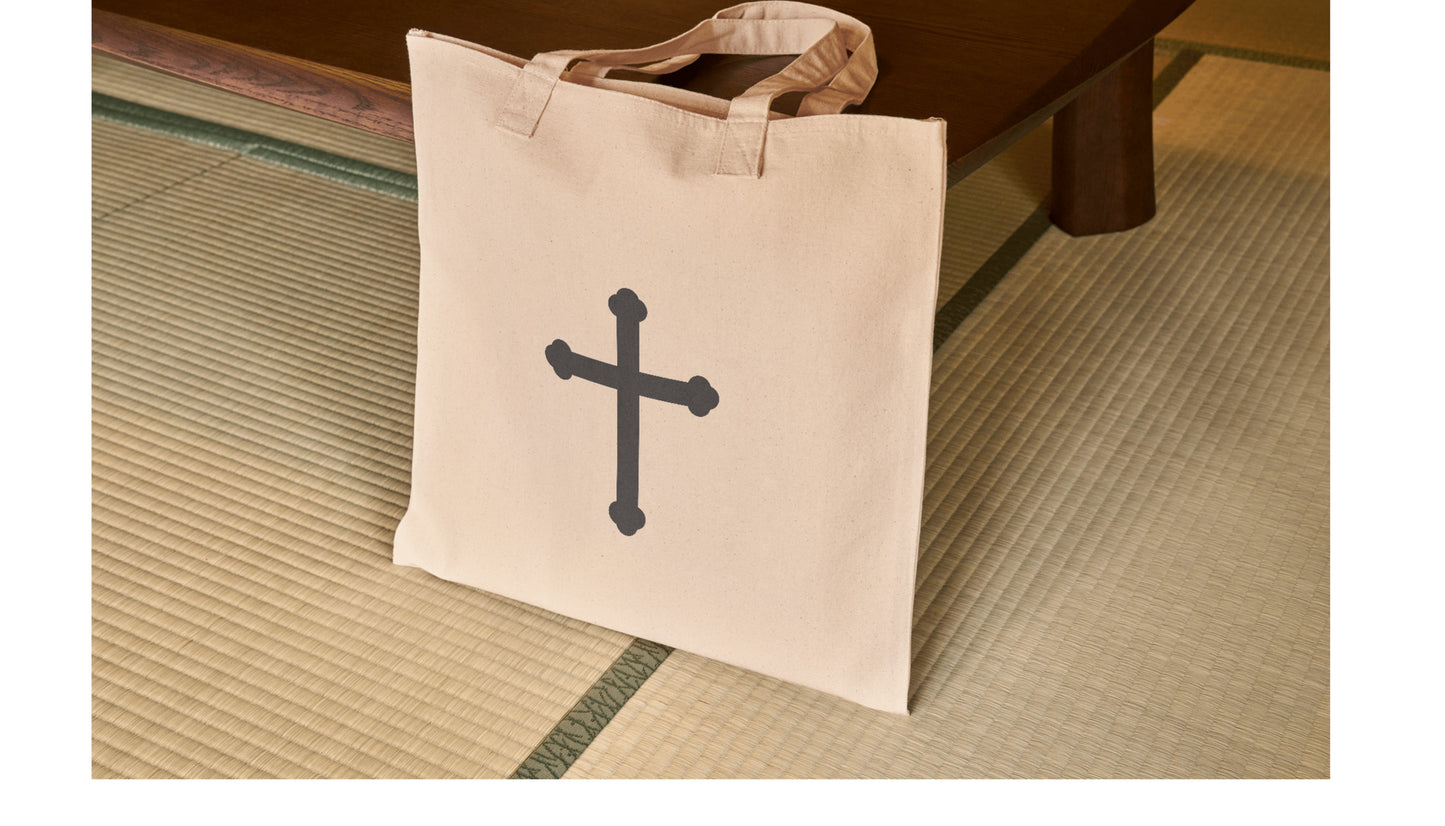 Unique black cross design for creative cutting projects
