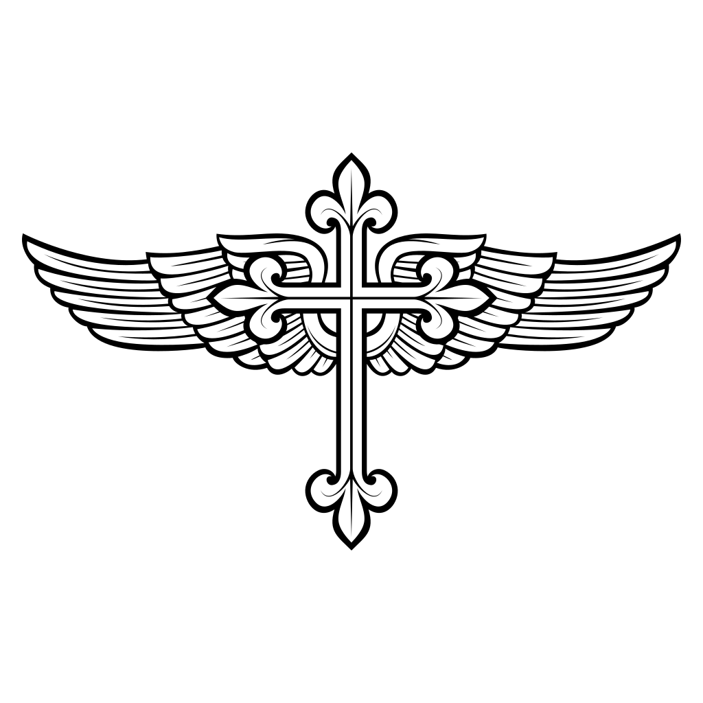 Unique winged cross design for cutting machines