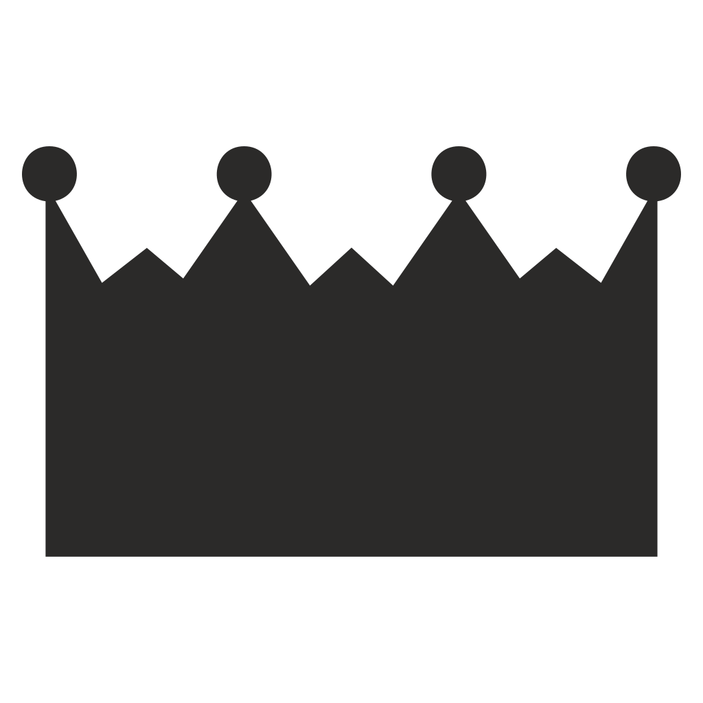 Elegant crown design for creative cutting machine projects