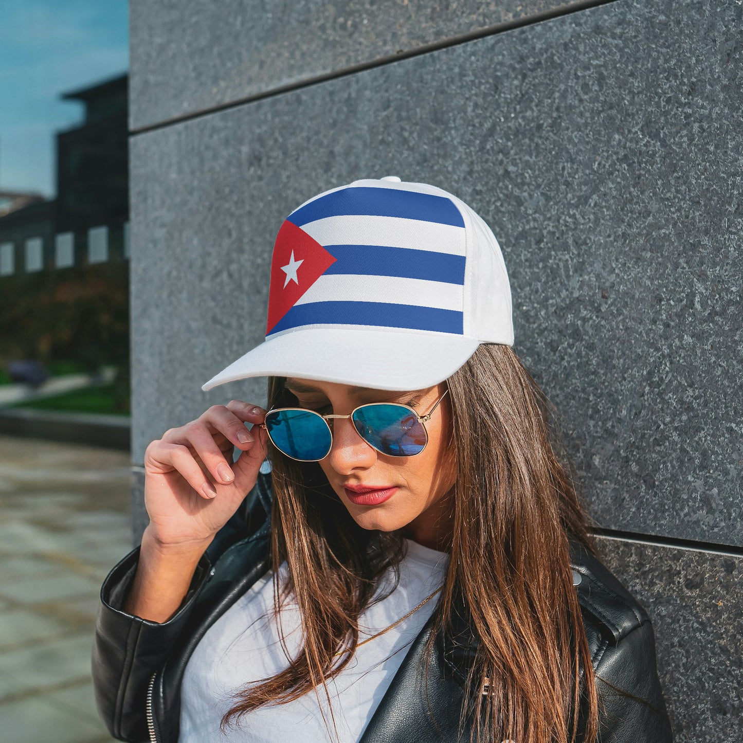 Creative vector svg design of Cuba flag for cutting machines