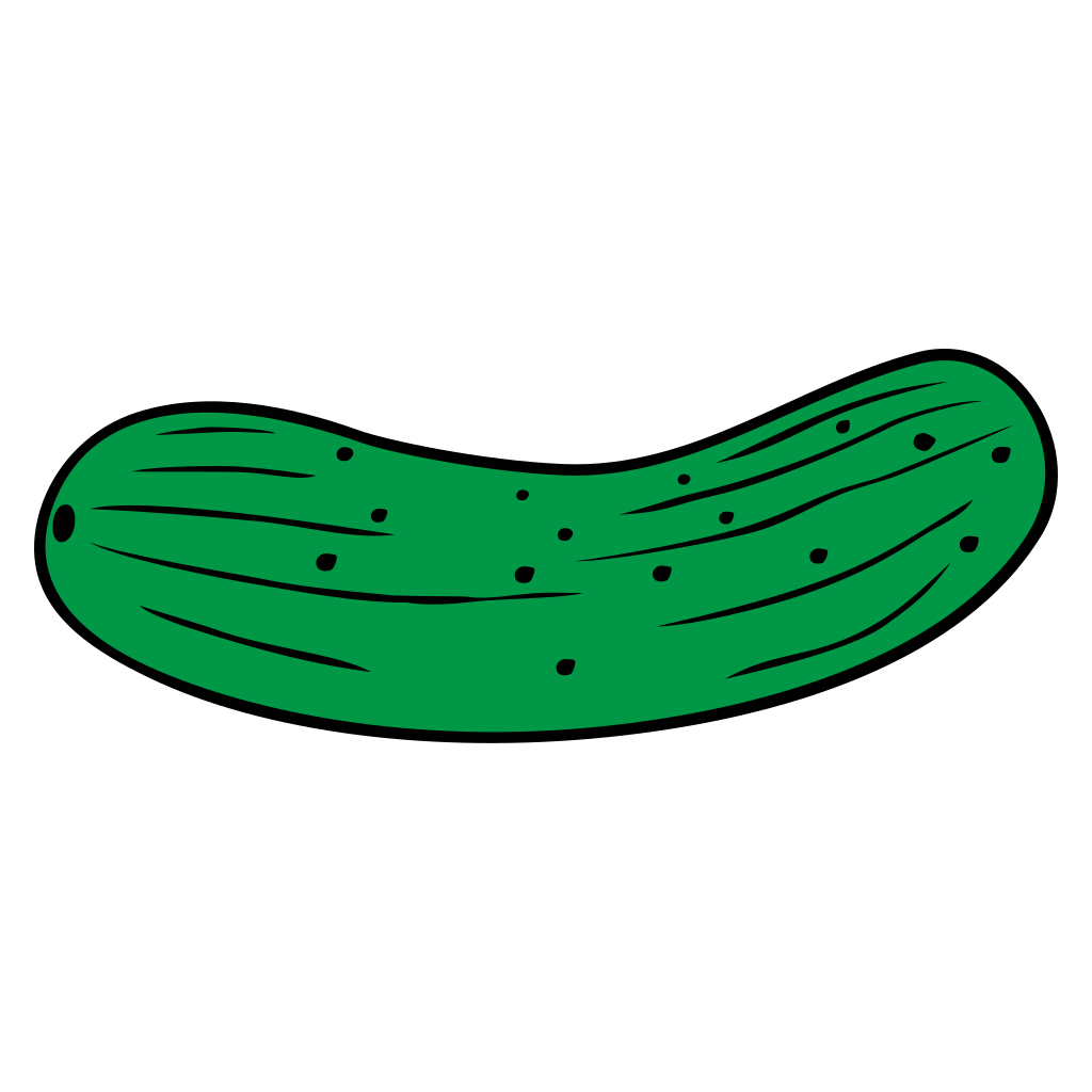 Delightful cucumber illustration for crafting enthusiasts