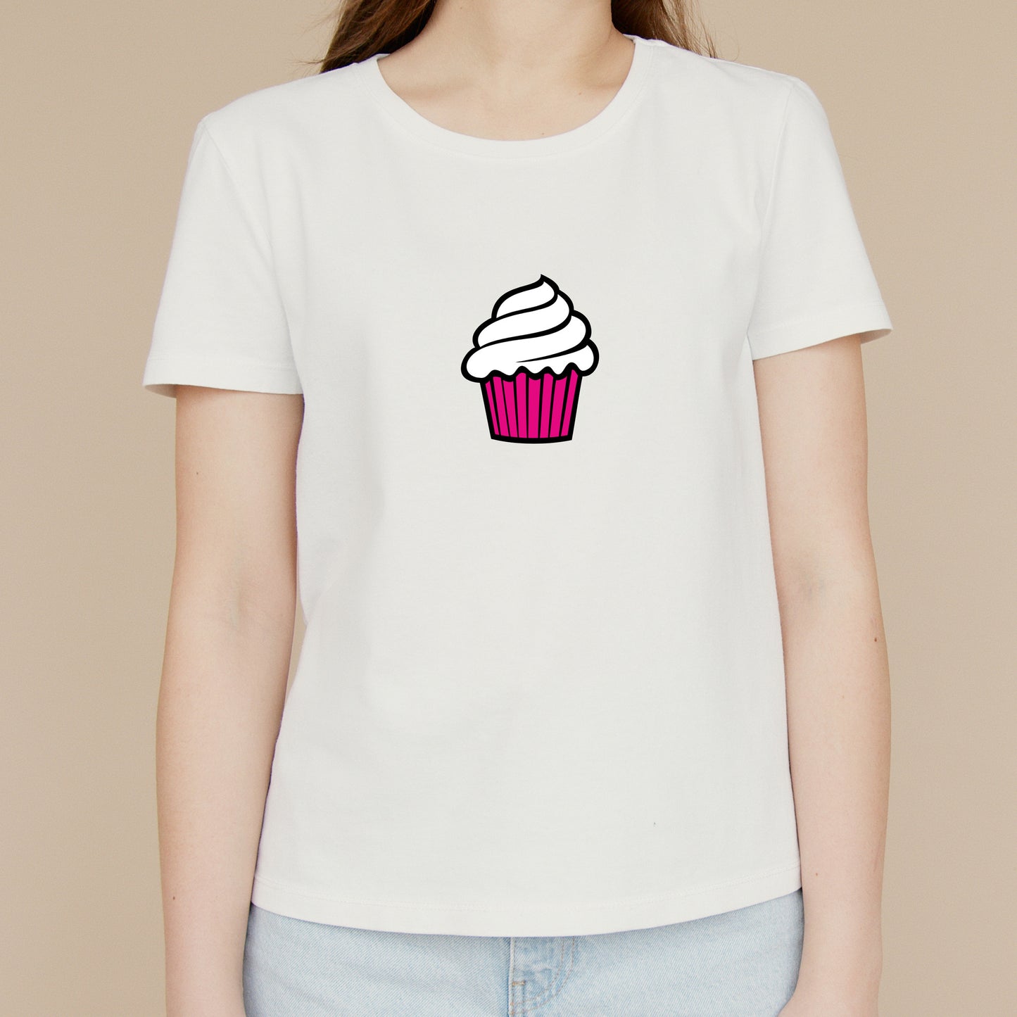 Delightful cupcake design perfect for cutting machines