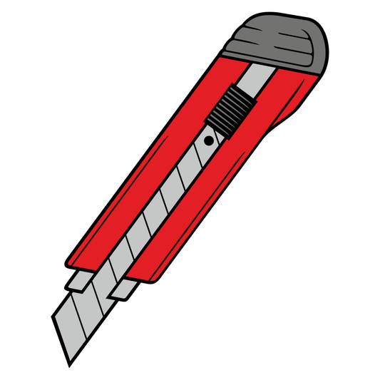 Craft precise cuts with a versatile cutter knife design