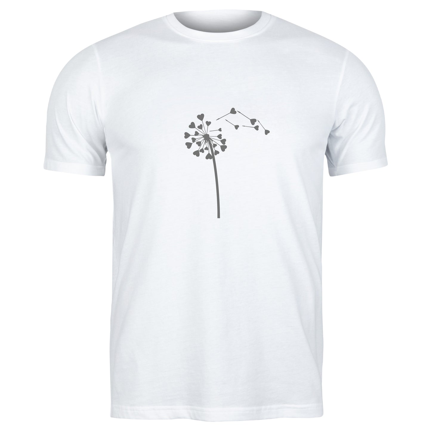 Dandelion silhouette design for cutting machine artwork
