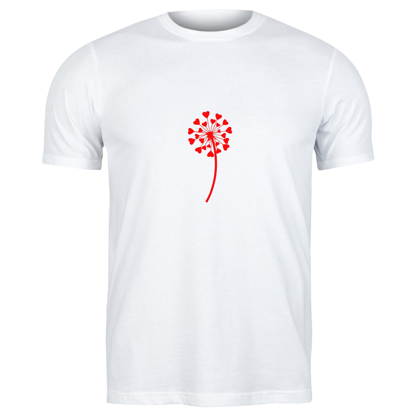 Elegant dandelion silhouette for creative design projects