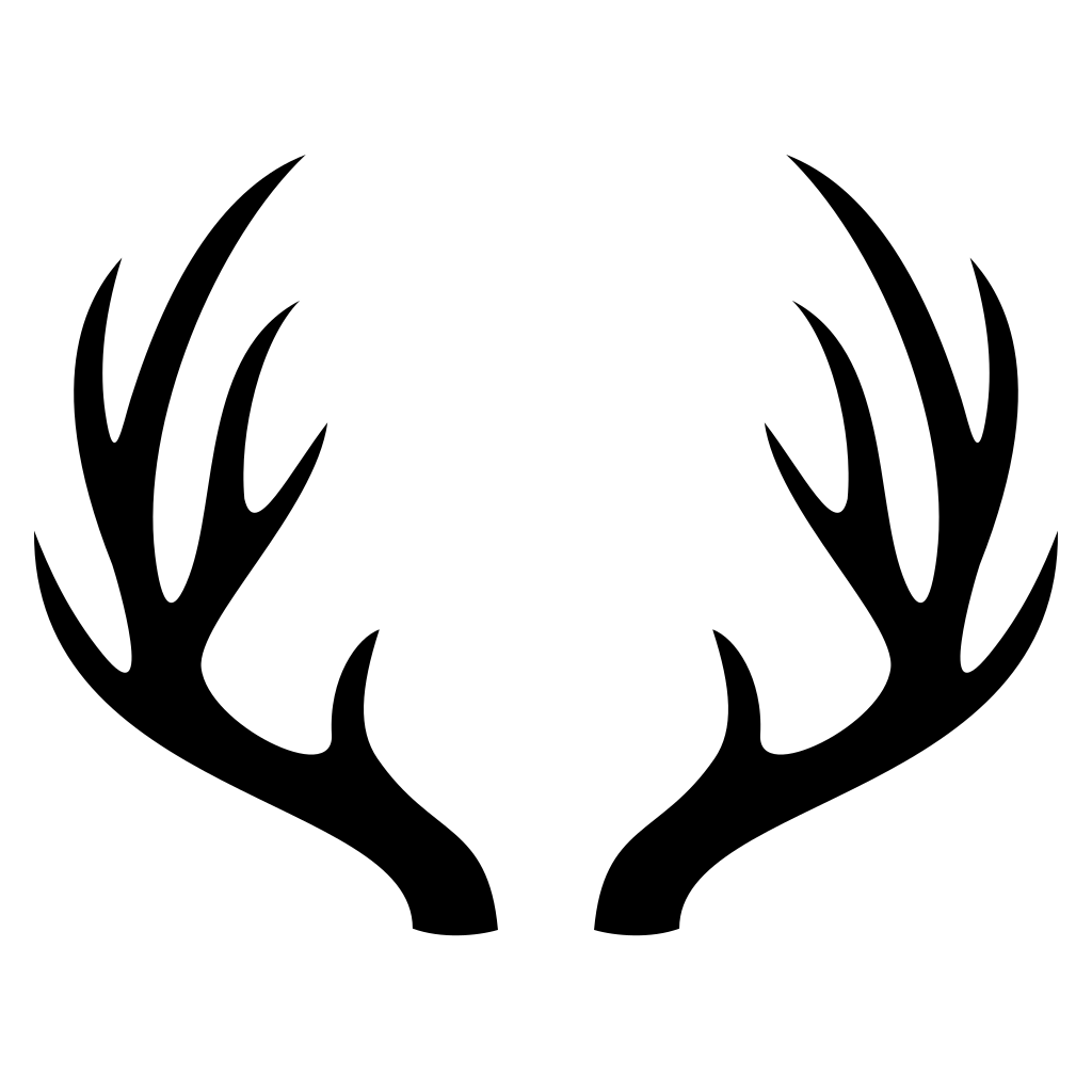 Elegant deer antlers design for crafting and decor needs