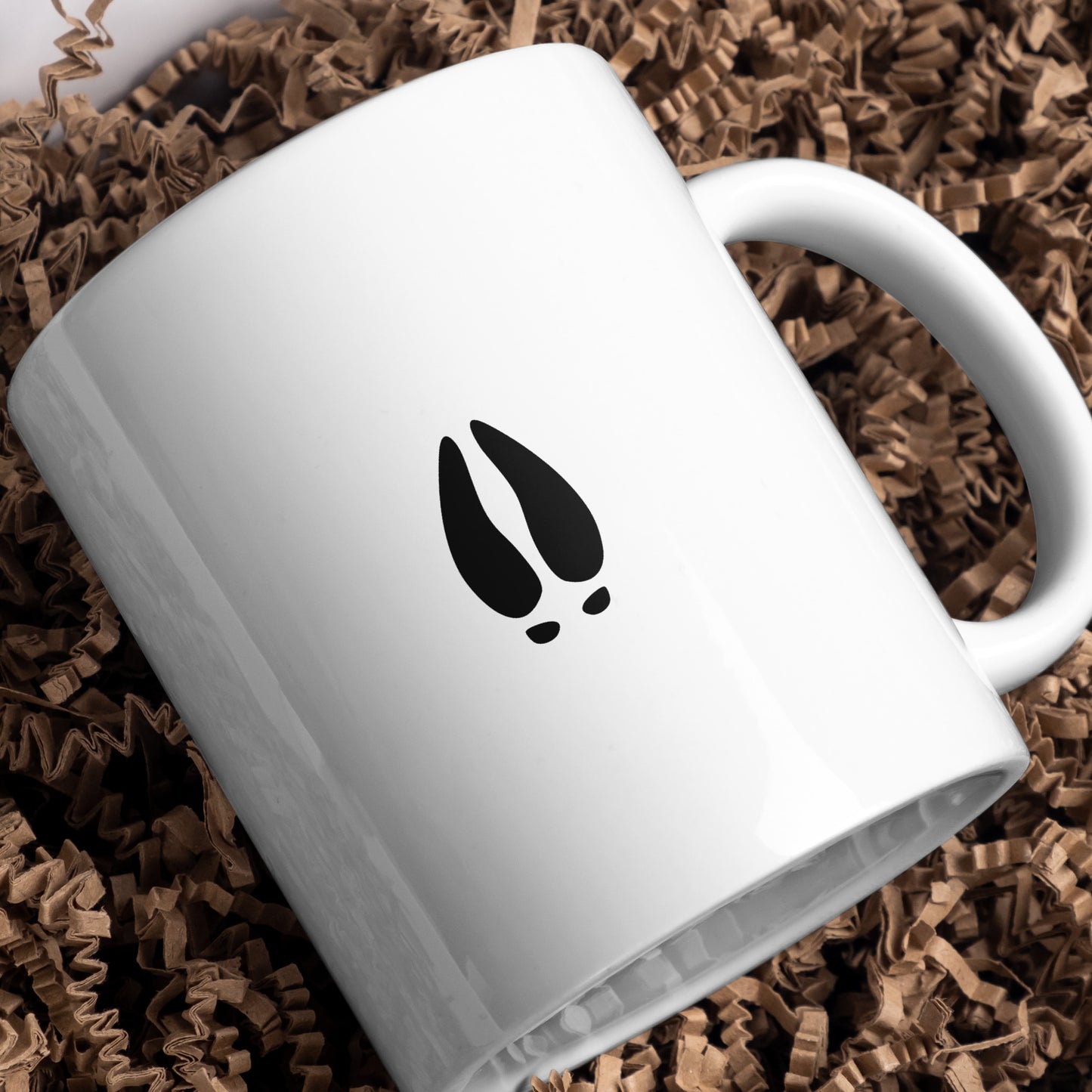 Unique deer paw print vector for creative cutting designs