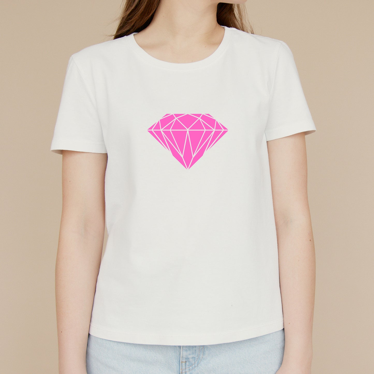 Modern geometric diamond design for creative projects