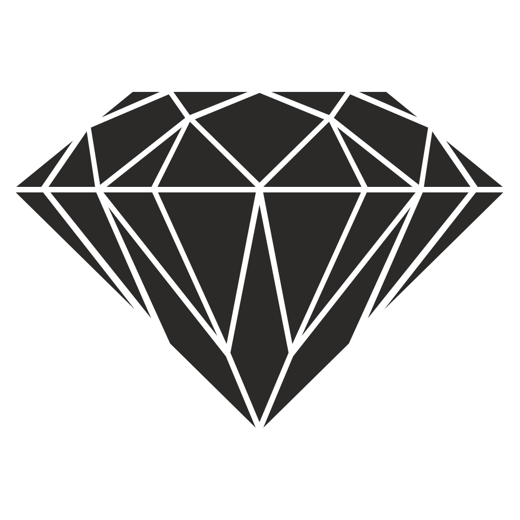 Modern geometric diamond design for creative projects