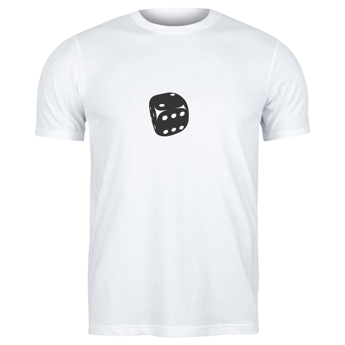Unique black dice graphic for crafting and design projects