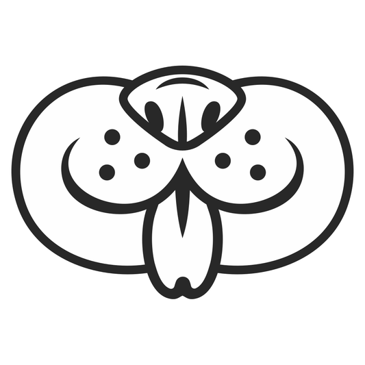 Dog Snout vector design for creative cutting machine projects