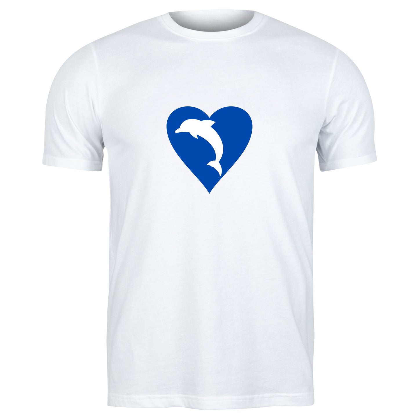 Dolphin heart layered design for creative cutting projects