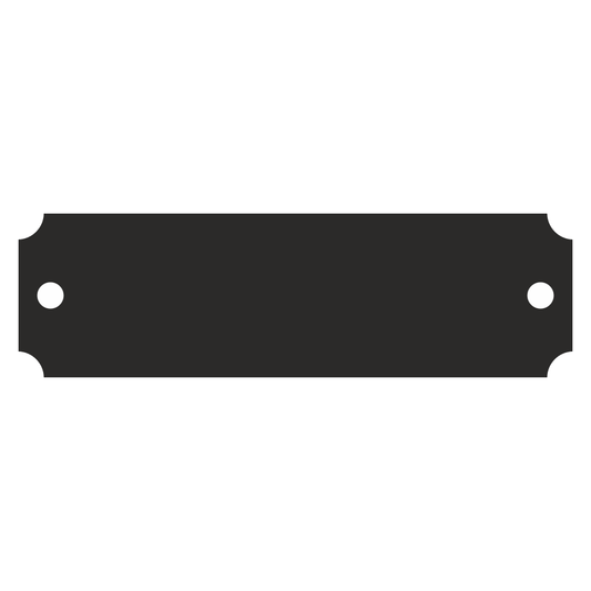 Customizable door tag design for cutting machines