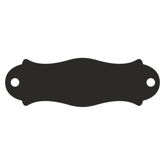 Personalized door tag design for cutting machines