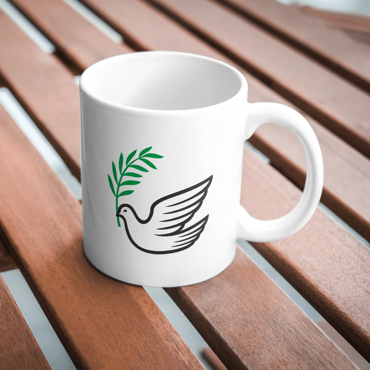 Elegant dove with olive branch for cutting machines projects