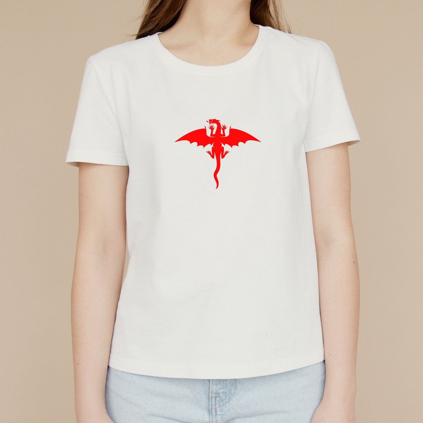 Unique dragon silhouette for craft and design projects