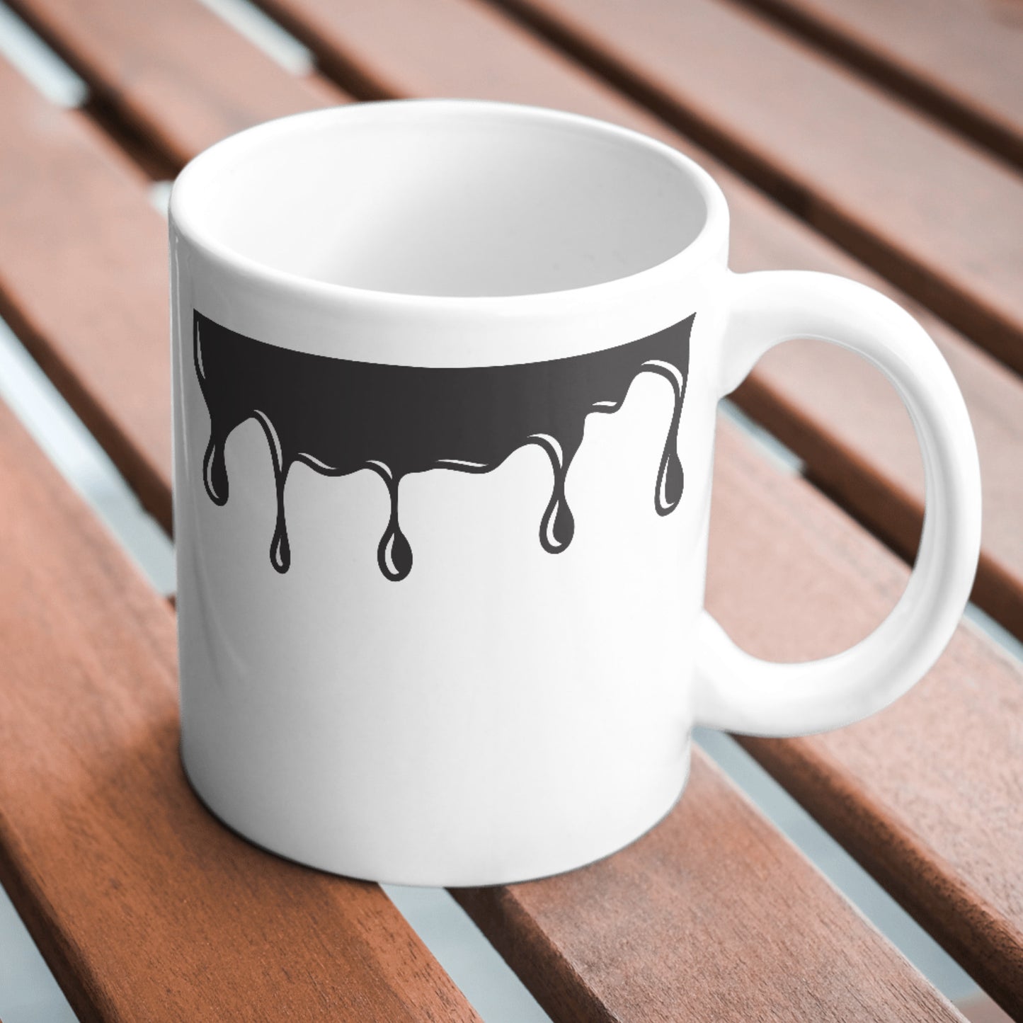 Creative dripping paint vector design for cutting projects