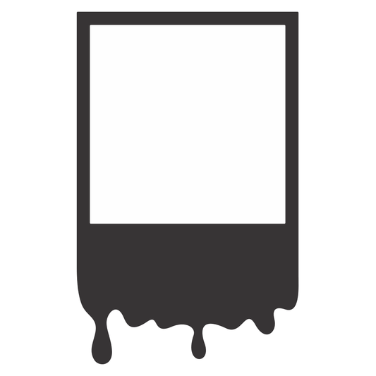 Creative dripping frame design for crafts and decorations