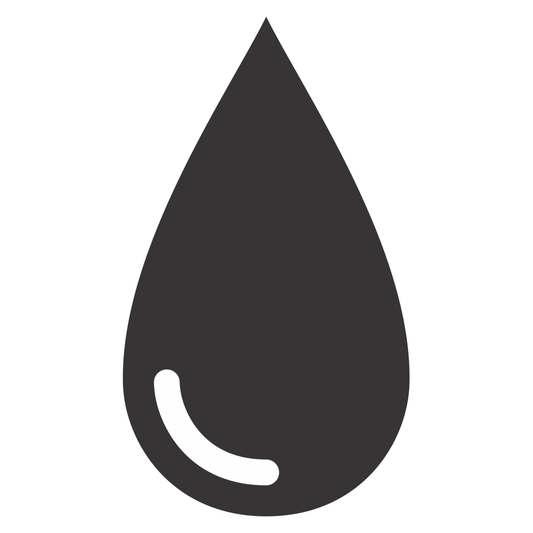 Dynamic black droplet vector design for creative cutting