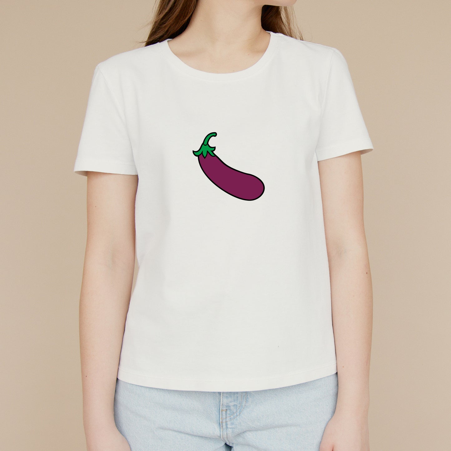 Create custom designs with this vibrant eggplant vector file