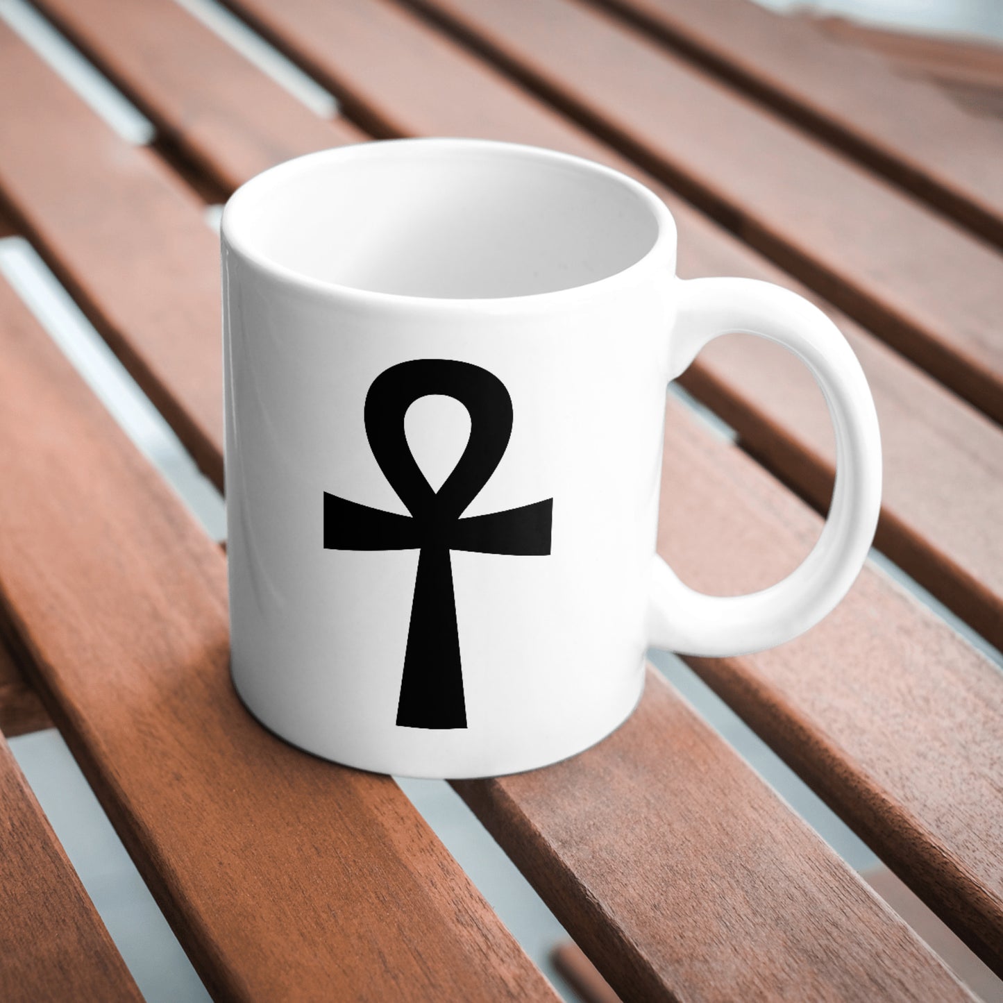Elegant Egyptian ankh cross design for creative projects
